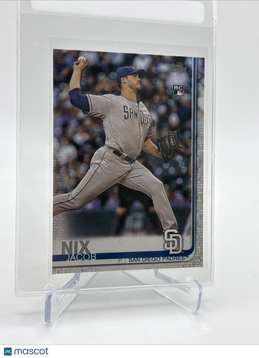 2019 Topps Jacob Nix Rookie Baseball Card #33 Mint FREE SHIPPING
