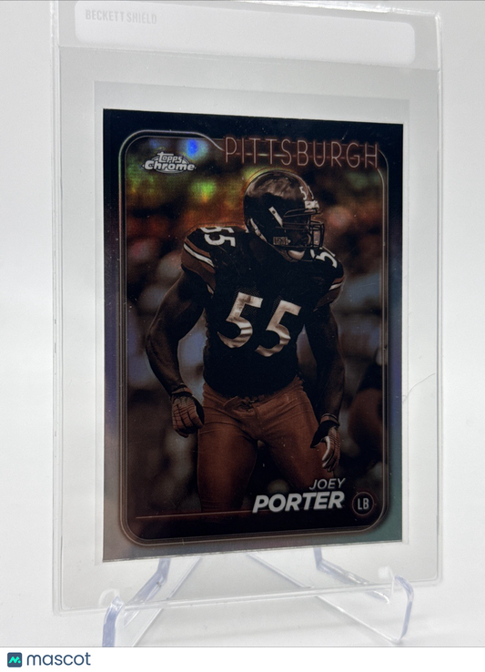2024 Topps Chrome SEPIA Joey Porter Football Card #169 Mint FREE SHIPPING