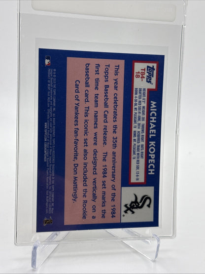 2019 Topps Silver Pack Michael Kopech Rookie Card #T84-18 Mint FREE SHIPPING