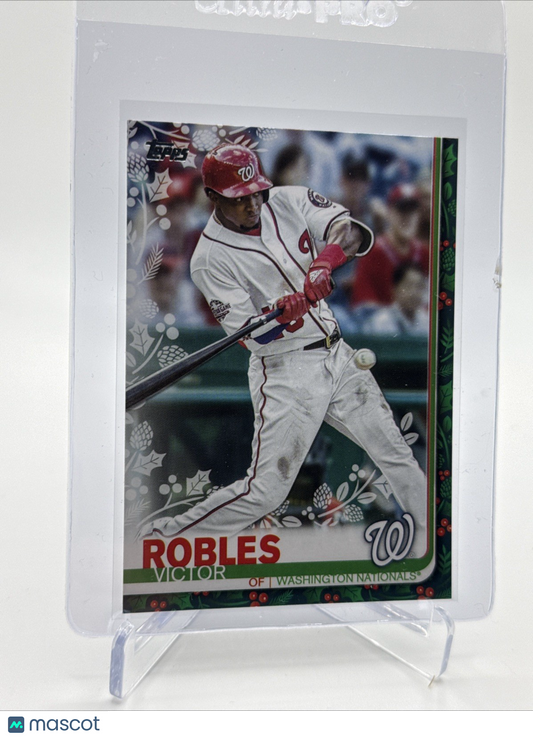 2019 Topps HOLIDAY Victor Robles Baseball Card #HW143 Mint FREE SHIPPING