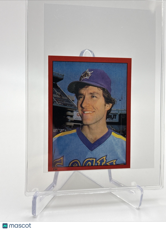 1982 O-Pee-Chee Stickers Floyd Bannister Baseball Card #234 NM-MT FREE SHIPPING