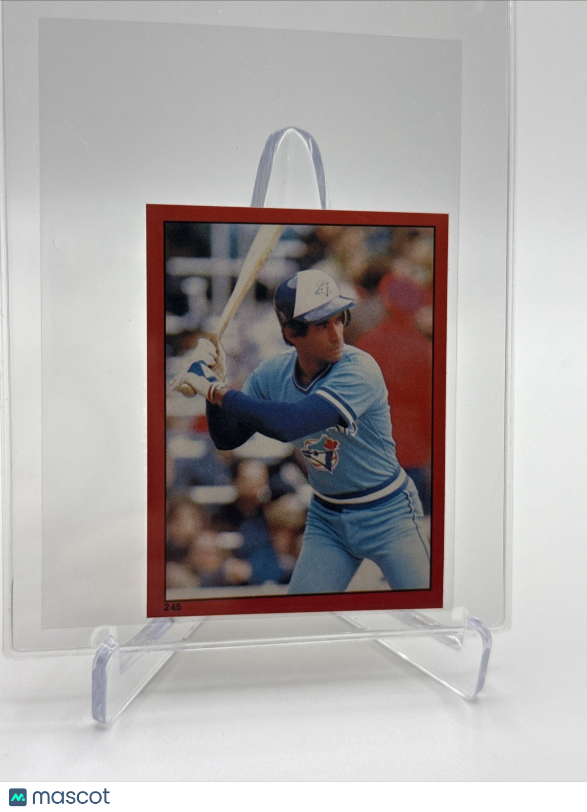 1982 O-Pee-Chee Stickers Damaso Garcia Baseball Card #245 NM-MT FREE SHIPPING
