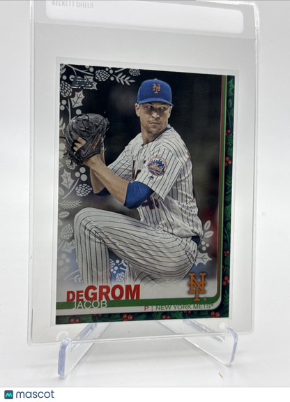 2019 Topps HOLIDAY Jacob deGrom Baseball Card #HW137 Mint FREE SHIPPING