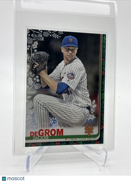 2019 Topps HOLIDAY Jacob deGrom Baseball Card #HW137 Mint FREE SHIPPING