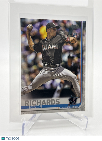 2019 Topps Trevor Richards Rookie Baseball Card #547 Mint FREE SHIPPING