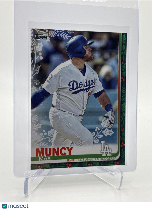 2019 Topps HOLIDAY Max Muncy Baseball Card #HW41 Mint FREE SHIPPING