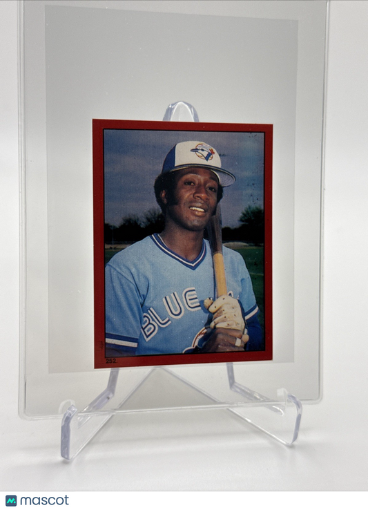 1982 O-Pee-Chee Stickers Alfredo Griffin Baseball Card #252 NM-MT FREE SHIPPING