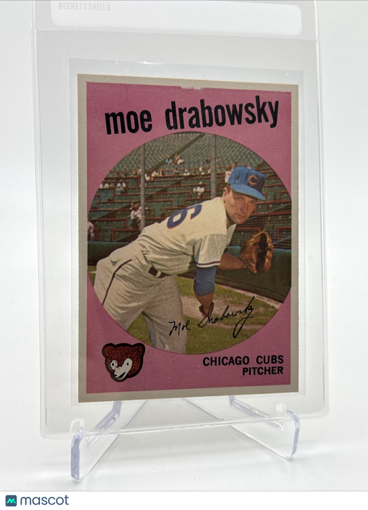 1959 Topps Moe Drabowsky Baseball Card #407 NM Quality FREE SHIPPING