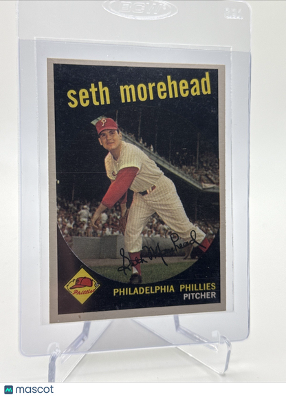 1959 Topps Seth Morehead Baseball Card #253 NM Quality FREE SHIPPING