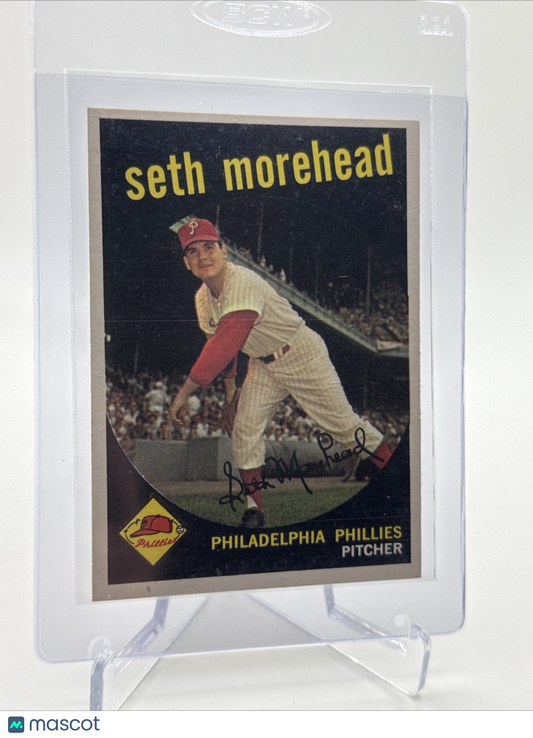 1959 Topps Seth Morehead Baseball Card #253 NM Quality FREE SHIPPING