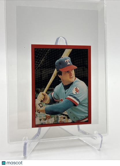 1982 O-Pee-Chee Stickers Jim Sundberg Baseball Card #240 NM-MT FREE SHIPPING
