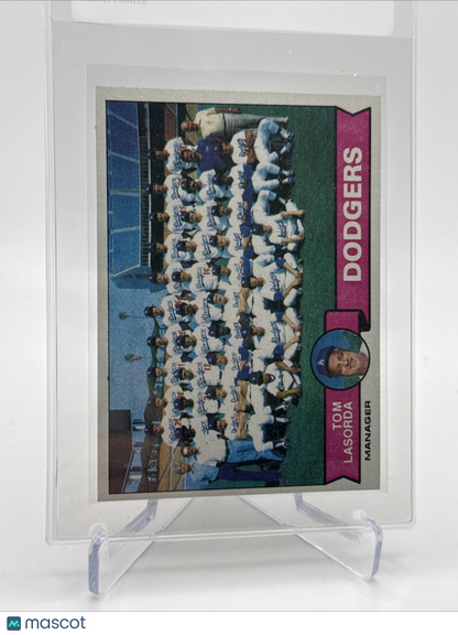 1979 Topps Los Angeles Dodgers/Tom Lasorda Card #526 NM #1 FREE SHIPPING