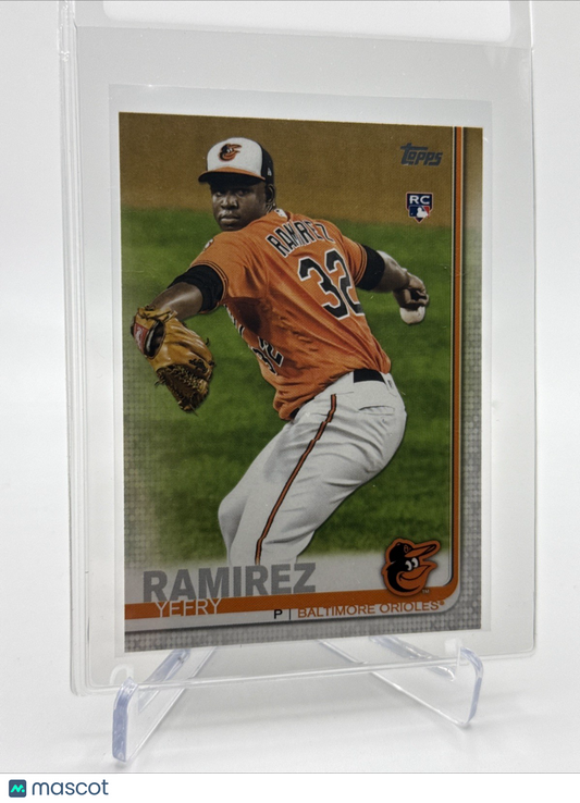 2019 Topps Yefry Ramirez Rookie Baseball Card #583 Mint FREE SHIPPING