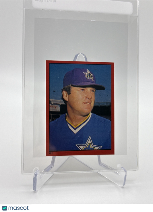 1982 O-Pee-Chee Stickers Jeff Burroughs Baseball Card #231 NM-MT FREE SHIPPING