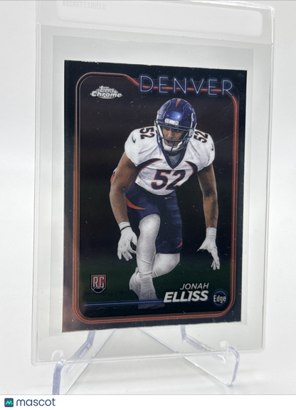 2024 Topps Chrome Jonah Elliss Rookie Football Card #258 Mint FREE SHIPPING