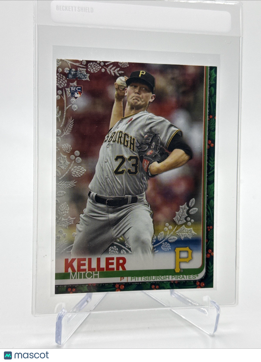 2019 Topps HOLIDAY METALLIC Mitch Keller Rookie Card #HW146 Mint FREE SHIPPING