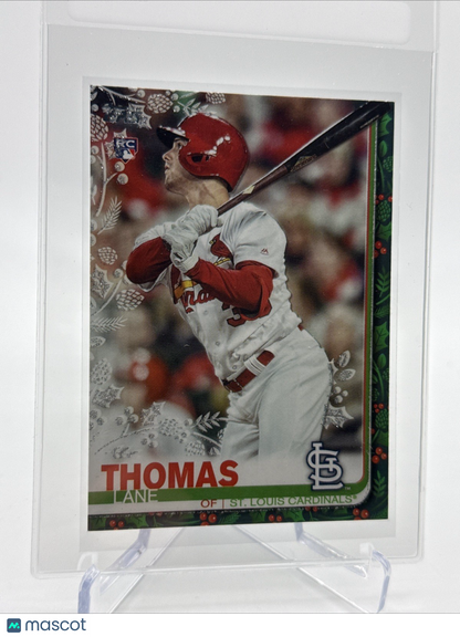 2019 Topps HOLIDAY METALLIC Lane Thomas Rookie Card #HW108 Mint FREE SHIPPING
