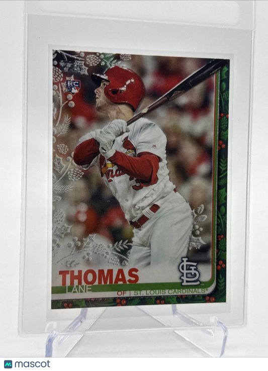2019 Topps HOLIDAY METALLIC Lane Thomas Rookie Card #HW108 Mint FREE SHIPPING
