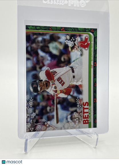 2019 Topps HOLIDAY Mookie Betts Baseball Card #HW29 Mint FREE SHIPPING