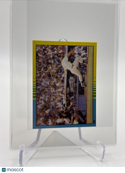 1982 O-Pee-Chee Stickers 1981 World Series Game 4 Card #258 NM-MT FREE SHIPPING