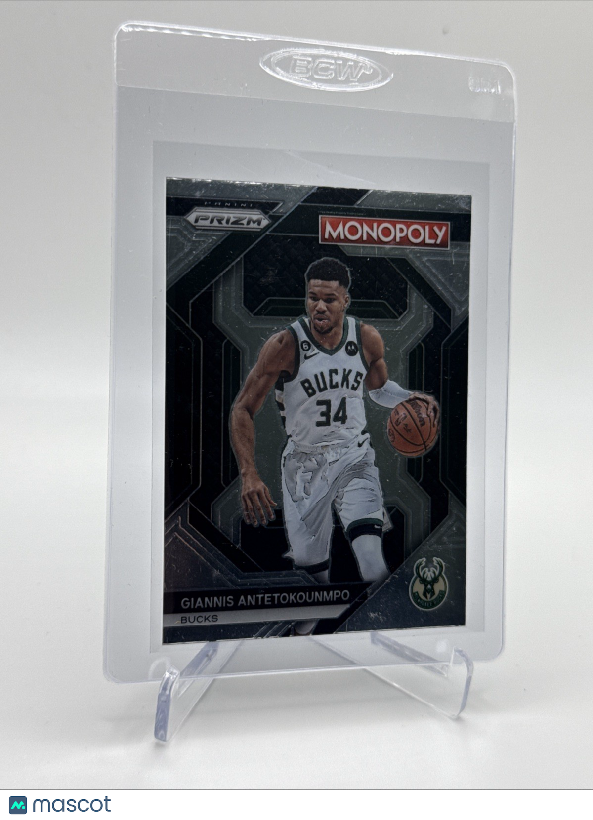 2023-24 Panini Prizm Monopoly Giannis Antetokounmpo Card #PS5 FREE SHIPPING