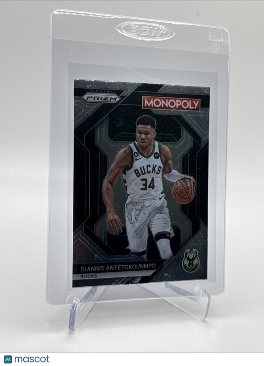 2023-24 Panini Prizm Monopoly Giannis Antetokounmpo Card #PS5 FREE SHIPPING