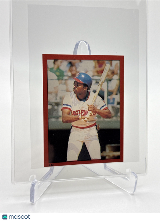1982 O-Pee-Chee Stickers Mickey Rivers Baseball Card #243 NM-MT FREE SHIPPING
