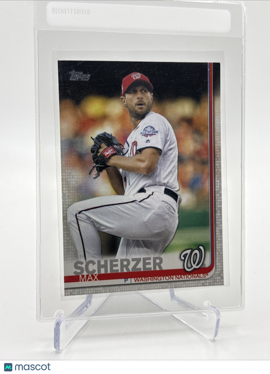 2019 Topps Max Scherzer Baseball Card #344 Mint FREE SHIPPING