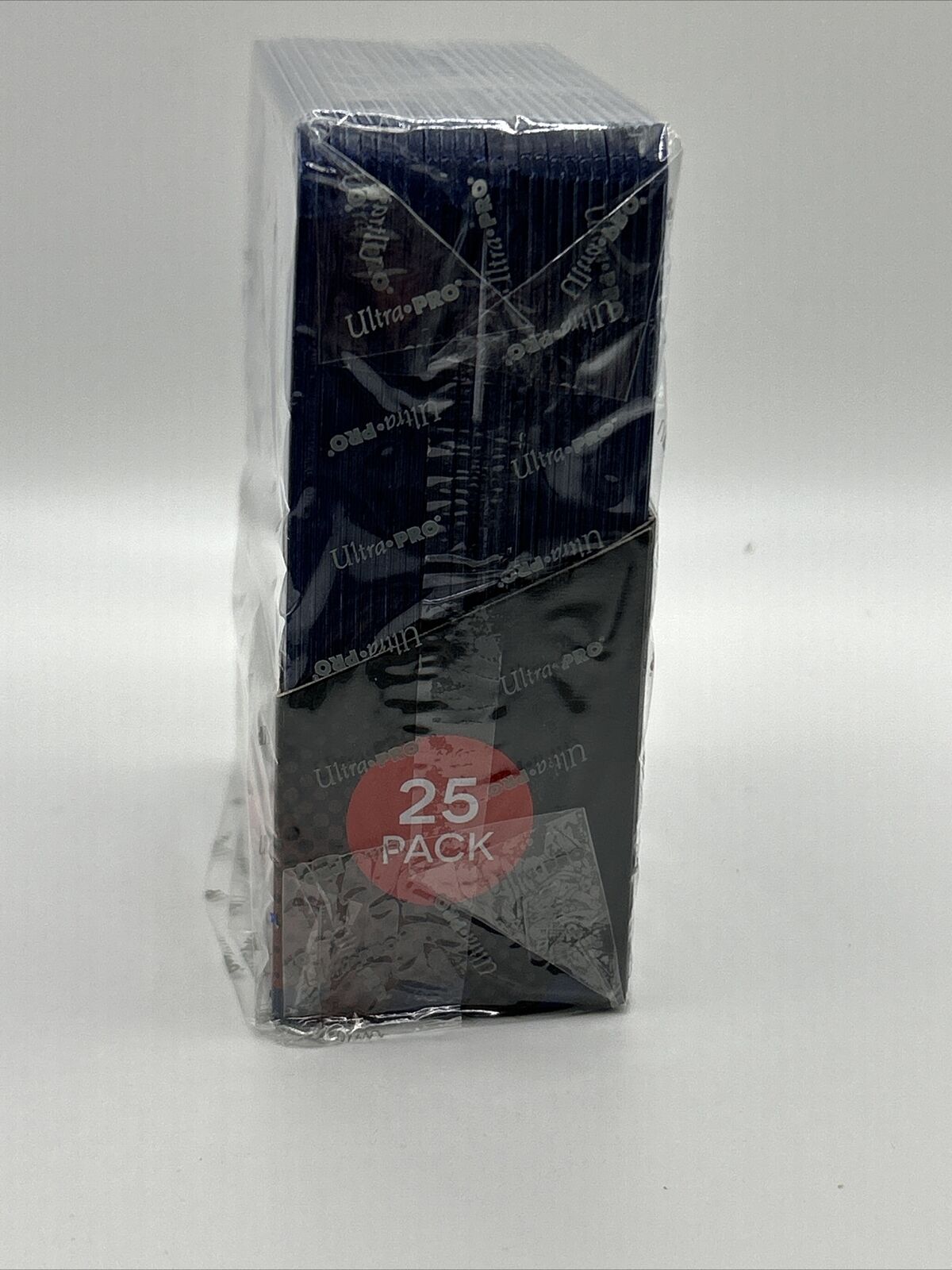 Ultra Pro 3X4 BLUE BORDER Toploaders 35pt 1 Pack of 25 for Standard Sized Cards