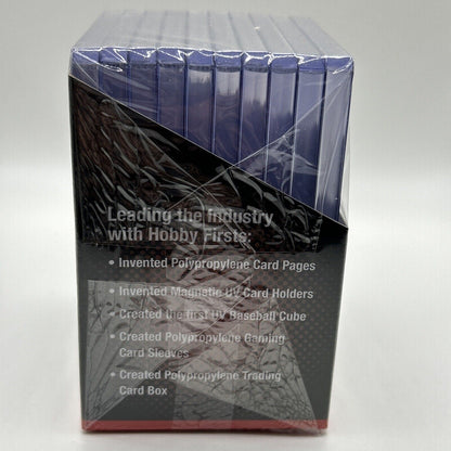 Ultra Pro 3X4 Super Thick Toploaders 1 Pack of 10 for up to 200pt Cards