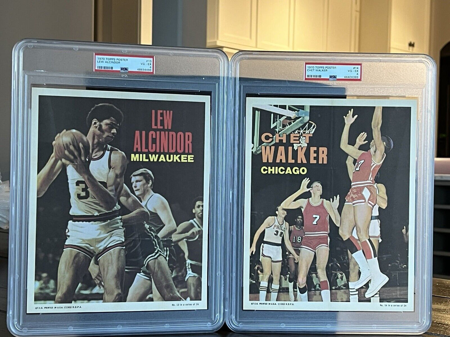 1970 Topps Basketball Poster Complete Set PSA Set Registry Ultra Rare Set 1/1