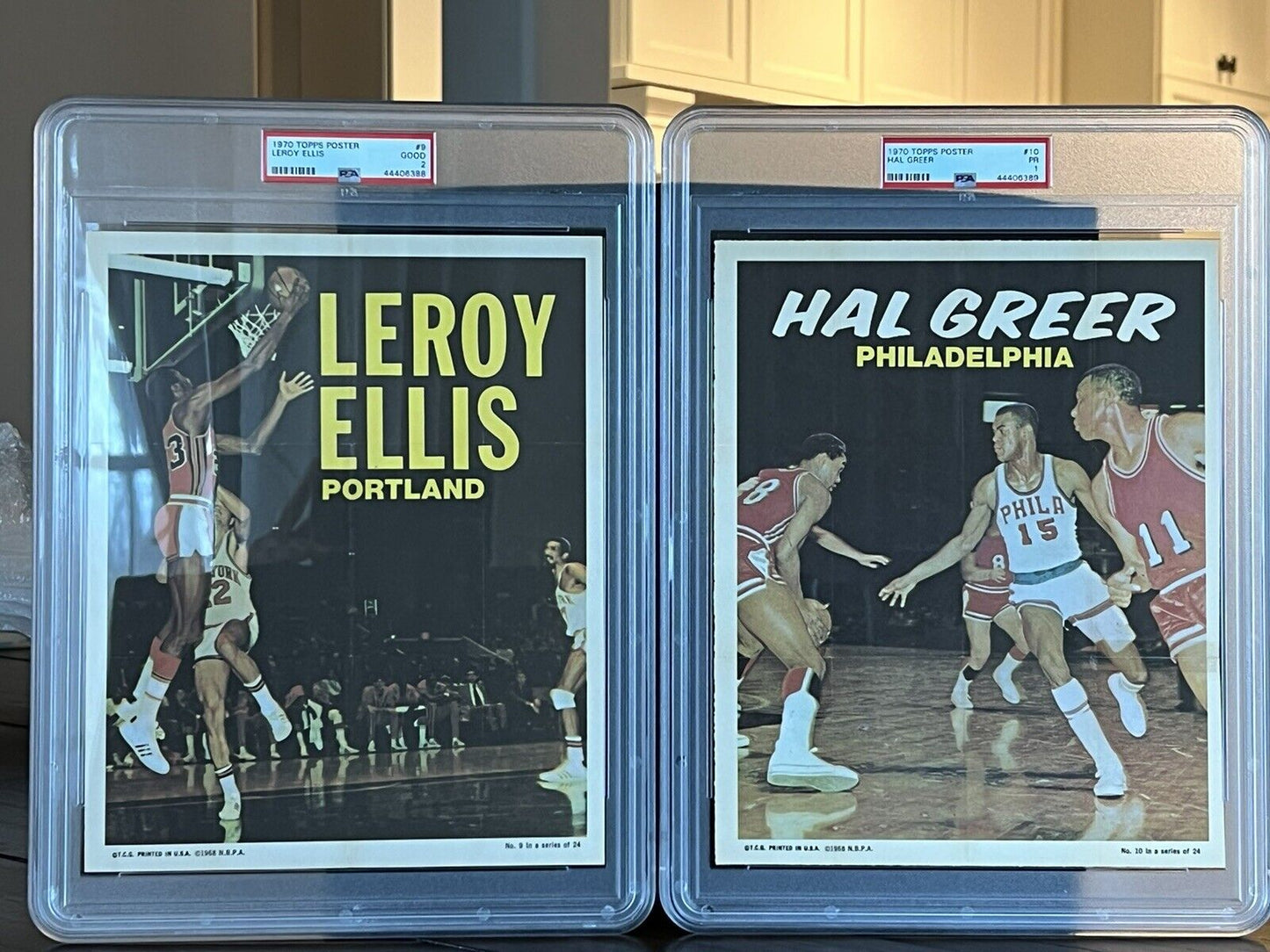 1970 Topps Basketball Poster Complete Set PSA Set Registry Ultra Rare Set 1/1