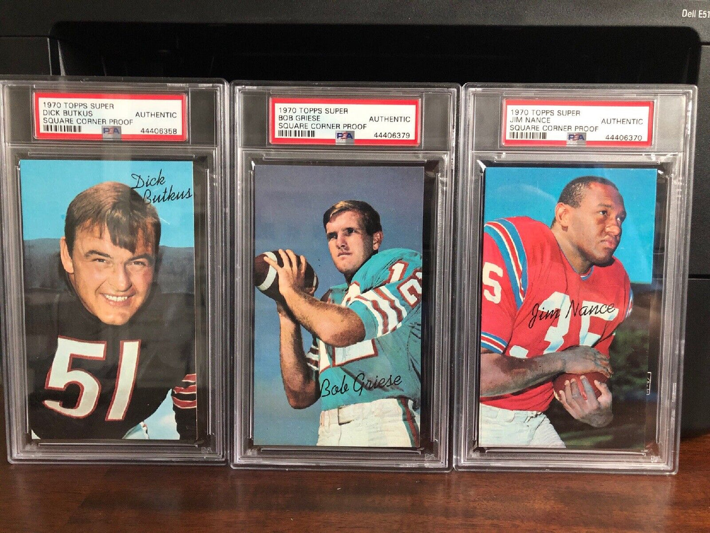 1970 Topps Super Square Corner Proof Complete Set PSA Authentic PSA Set Registry
