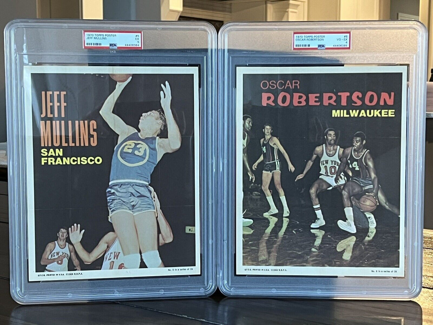 1970 Topps Basketball Poster Complete Set PSA Set Registry Ultra Rare Set 1/1