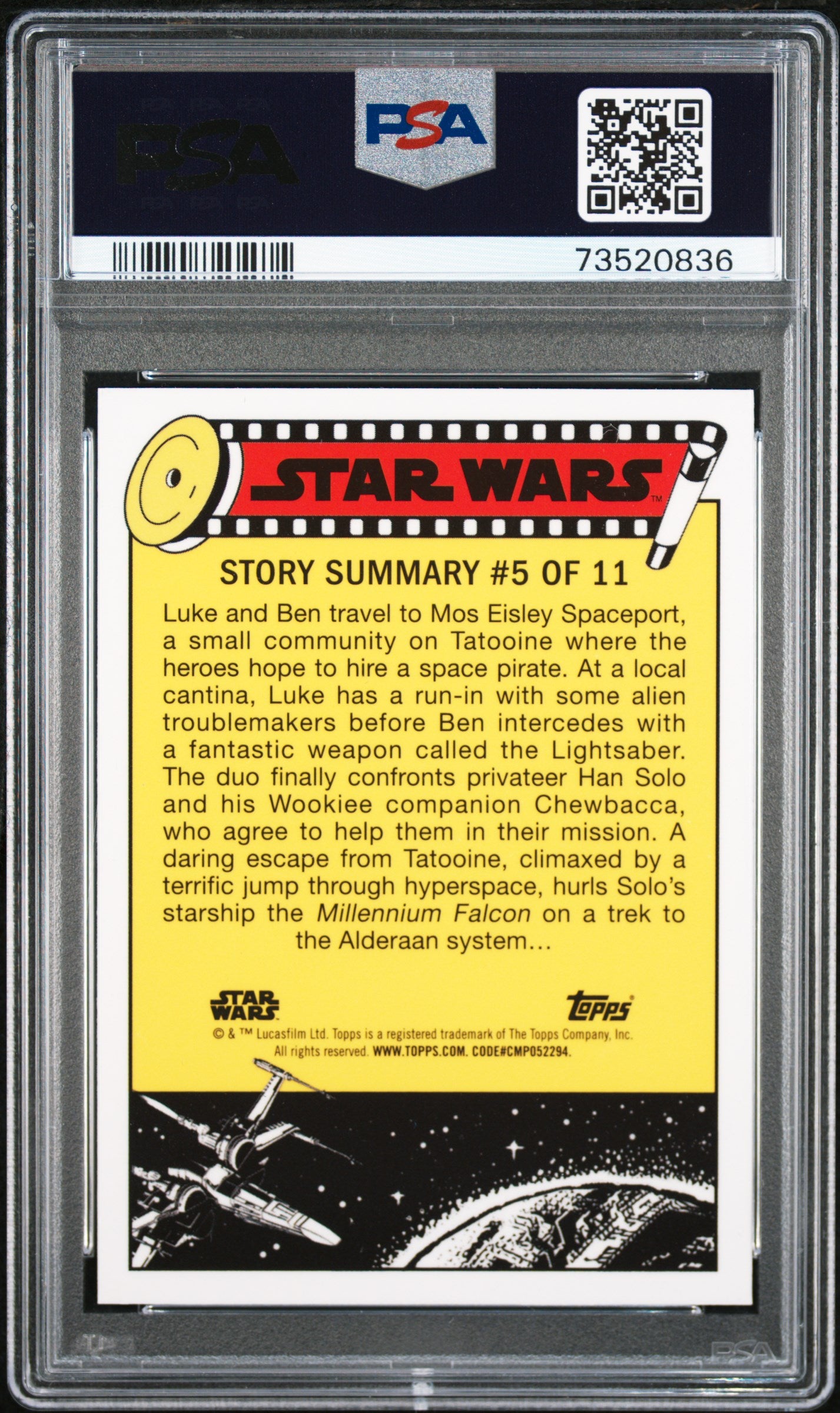 2022 Topps Chrome Sapphire Edition Star Wars Stpd. By Stormtroopers #29 PSA 10