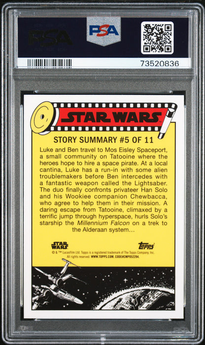 2022 Topps Chrome Sapphire Edition Star Wars Stpd. By Stormtroopers #29 PSA 10