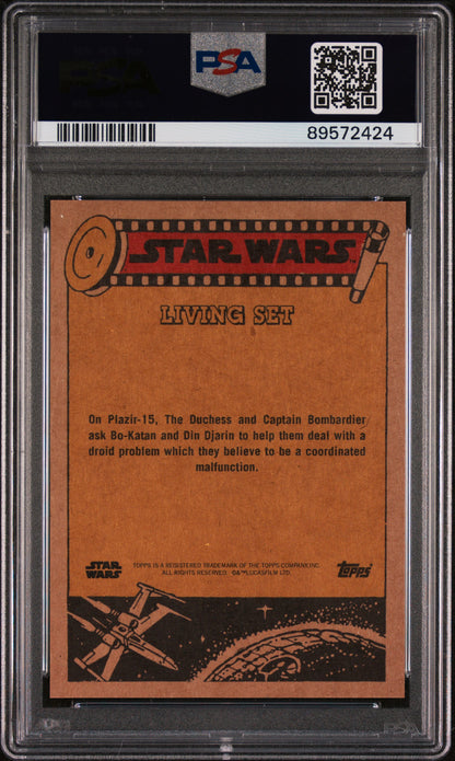 2024 Topps Star Wars Living The Duchess #484 PSA 10