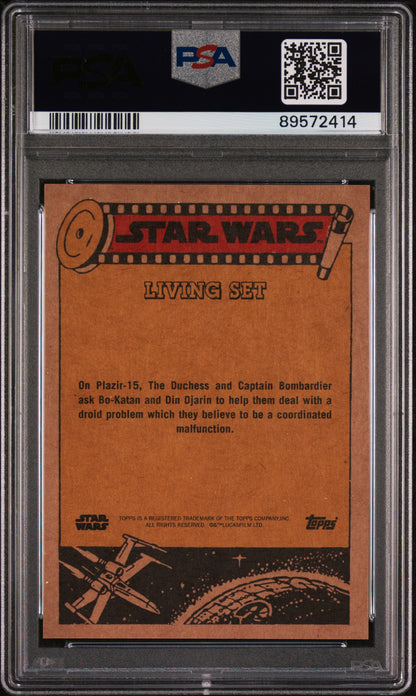 2024 Topps Star Wars Living The Duchess #484 PSA 10