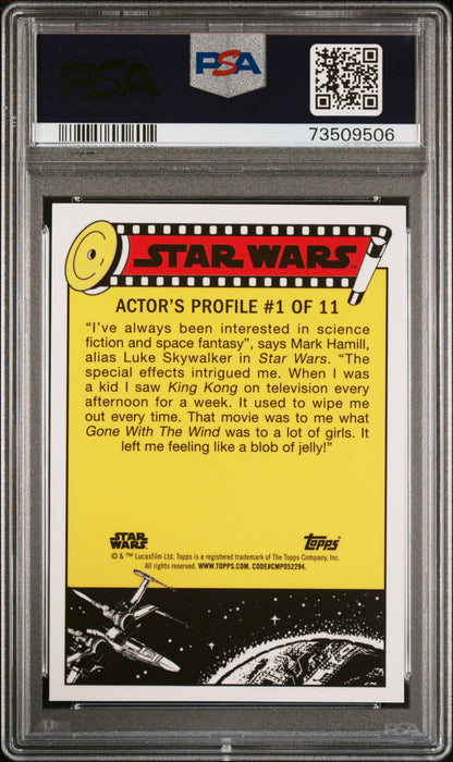 2022 Topps Chrome Sapphire Edition Star Wars Tusken Raider Advance #92 PSA 10