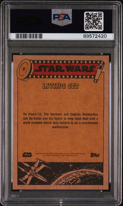 2024 Topps Star Wars Living The Duchess #484 PSA 10