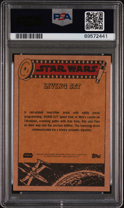 2023 Topps Star Wars Living Hurid-327 #414 PSA 10