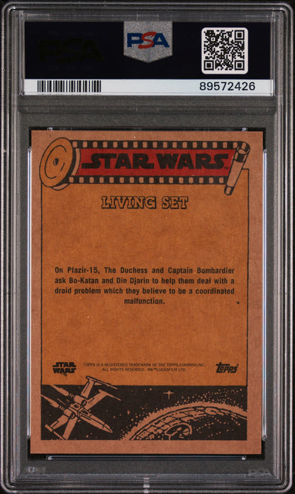 2024 Topps Star Wars Living Captain Bombardier #483 PSA 10