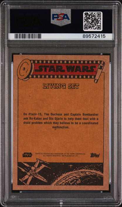 2024 Topps Star Wars Living The Duchess #484 PSA 10