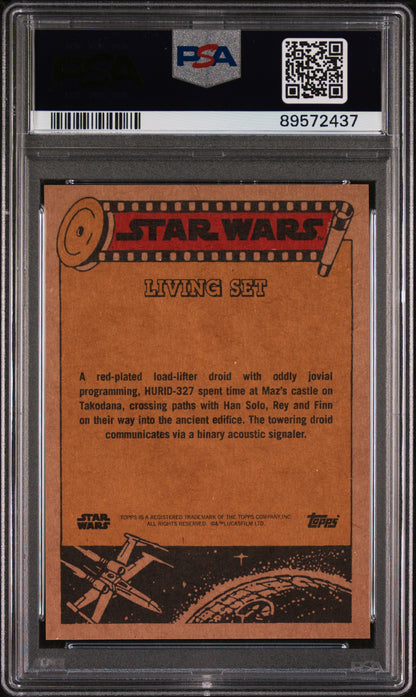 2023 Topps Star Wars Living Hurid-327 #414 PSA 9
