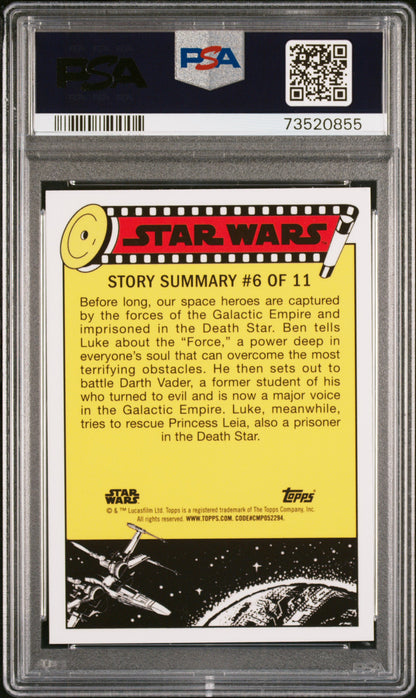 2022 Topps Chrome Sapphire Edition Star Wars Lord Vader’S Guards #32 PSA 10