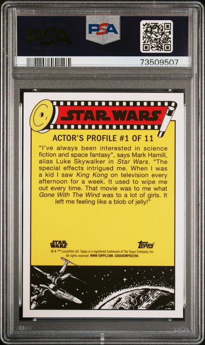 2022 Topps Chrome Sapphire Edition Star Wars Tusken Raider Advance #92 PSA 8