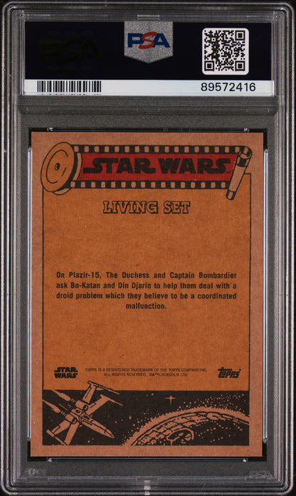 2024 Topps Star Wars Living The Duchess #484 PSA 10