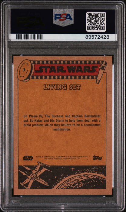 2024 Topps Star Wars Living Captain Bombardier #483 PSA 10
