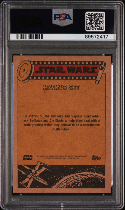 2024 Topps Star Wars Living The Duchess #484 PSA 10