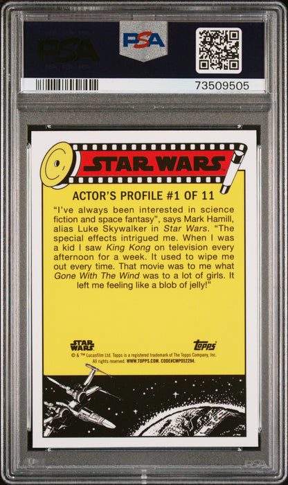 2022 Topps Chrome Sapphire Edition Star Wars Tusken Raider Advance #92 PSA 10